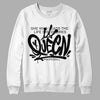 Jordan 1 Retro Low OG Black Cement DopeSkill Sweatshirt Queen Graphic Streetwear - White