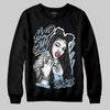 Jordan 40 “Blue Suede” DopeSkill Sweatshirt New H.M.O Graphic Streetwear - Black