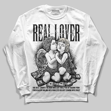 Jordan 3 “Off Noir” DopeSkill Long Sleeve T-Shirt Real Lover Graphic Streetwear - White