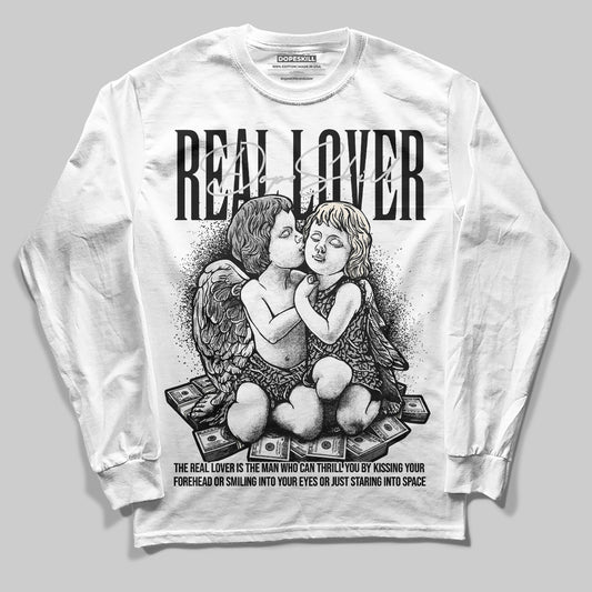 Jordan 3 “Off Noir” DopeSkill Long Sleeve T-Shirt Real Lover Graphic Streetwear - White