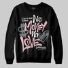 Air Max 95 OG “Pink Foam” DopeSkill Sweatshirt No Money No Love Typo Graphic Streetwear - Black
