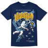 Jordan 1 High OG “First in Flight” DopeSkill Navy T-shirt Nevermind Graphic Streetwear