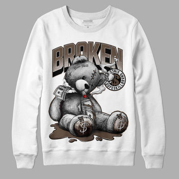 Jordan 1 Retro High OG Palomino DopeSkill Sweatshirt Sick Bear Graphic Streetwear - WHite