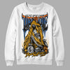 Dunk Blue Jay and University Gold DopeSkill Sweatshirt Life or Die Graphic Streetwear - White