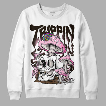 Jordan 11 Retro Neapolitan DopeSkill Sweatshirt Trippin Graphic Streetwear