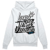 Jordan 6 “Reverse Oreo” DopeSkill Hoodie Sweatshirt LOVE Graphic Streetwear - White