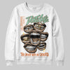 SB Dunk Low Rodeo Tourmaline DopeSkill Sweatshirt The Mouth With No Droughts Graphic Streetwear - White