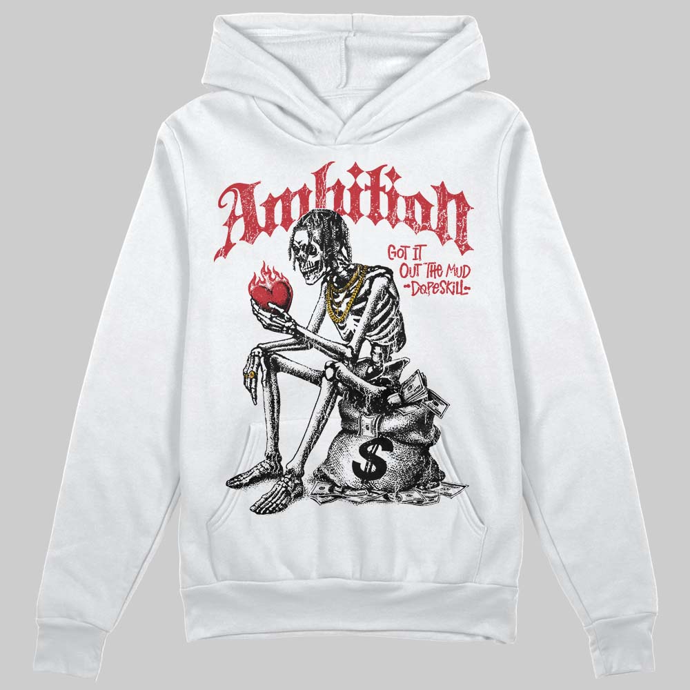 Jordan 1 Low OG "Chicago" DopeSkill Hoodie Sweatshirt Ambition Graphic Streetwear - White 