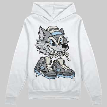 Wolf Grey 5s DopeSkill Hoodie Sweatshirt Wolf Grey 5s Graphic