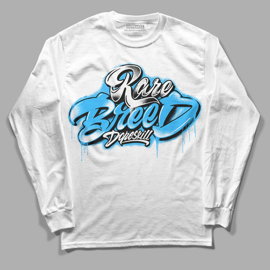 Jordan 1 High Retro OG “University Blue” DopeSkill Long Sleeve T-Shirt Rare Breed Type Graphic Streetwear - White