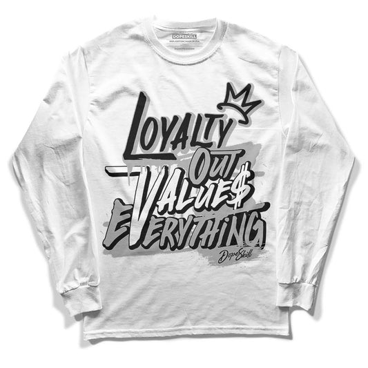 Jordan 1 Low OG “Shadow” DopeSkill Long Sleeve T-Shirt LOVE Graphic Streetwear - White