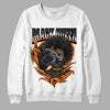 Orange, Black & White Sneakers DopeSkill Sweatshirt New Black Queen Graphic Streetwear - White