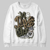 Adidas Samba OG Focus Olive Gum DopeSkill Sweatshirt No Days Off Graphic Streetwear - White