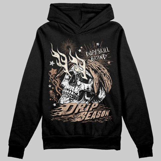 Jordan 4 Retro Cozy Girl DopeSkill Hoodie Sweatshirt Drip Season Graphic Streetwear - Black