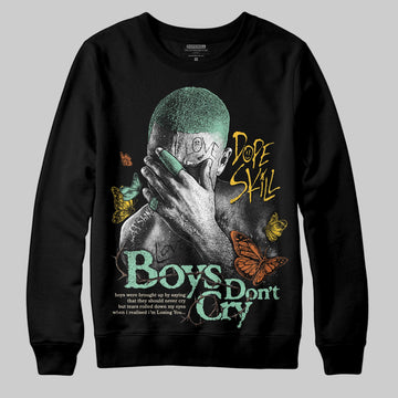 SB Dunk Low Rodeo Tourmaline DopeSkill Sweatshirt Boys Don't Cry Graphic Streetwear - Black