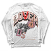 Jordan 11 Low “Legend Pink” DopeSkill Long Sleeve T-Shirt Loser Lover Graphic Streetwear - White