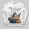 Jordan 9 Cool Grey DopeSkill Long Sleeve T-Shirt New No Days Off Graphic Streetwear - White