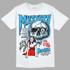 Jordan 2 Low "University Blue" DopeSkill T-Shirt Mystery Ghostly Grasp Graphic Streetwear - White