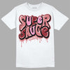 Valentine's Day Collection DopeSkill T-Shirt Super Sauce Graphic Streetwear - White