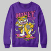 PURPLE Sneakers DopeSkill Sweatshirt Money Callin' Graphic Streetwear - Purple