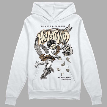 Jordan 5 SE “Sail” DopeSkill Hoodie Sweatshirt Nevermind Graphic Streetwear - White