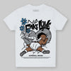 Jordan 10 OG “Steel” DopeSkill Toddler Kids T-shirt No Fake Love Graphic Streetwear - White 