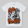 Jordan 1 Retro High OG Shattered Backboard (2025) DopeSkill Toddler Kids T-shirt God Made Me Perfect Graphic Streetwear - White