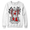 Jordan 1 Low OG “Shadow” DopeSkill Sweatshirt Angels Graphic Streetwear - White