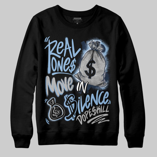Asics Gel-Cumulus 16 Wash/Independence Blue DopeSkill Sweatshirt Real Ones Move In Silence Graphic Streetwear - Black