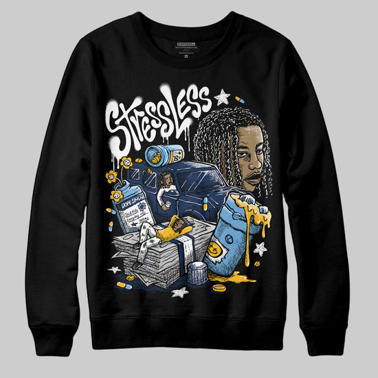 Jordan 4 Retro ‘Dunk From Above’ DopeSkill Sweatshirt Stressless Graphic Streetwear - Black