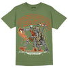 Olive Sneakers DopeSkill Olive T-Shirt VERSUS Graphic Streetwear