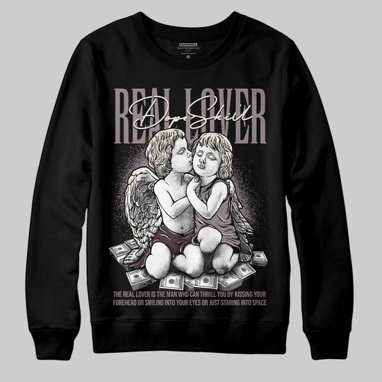 A Ma Maniére x Air Jordan 6 Retro “Smoky Mauve”⁠ DopeSkill Sweatshirt Real Lover Graphic Streetwear - Black