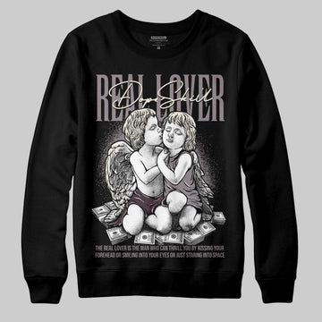 A Ma Maniére x Air Jordan 6 Retro “Smoky Mauve”⁠ DopeSkill Sweatshirt Real Lover Graphic Streetwear - Black