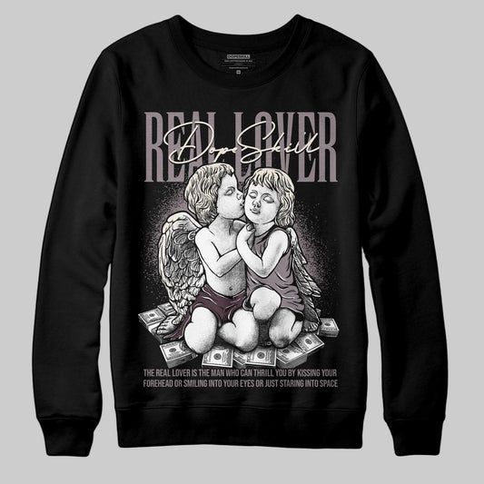 A Ma Maniére x Air Jordan 6 Retro “Smoky Mauve”⁠ DopeSkill Sweatshirt Real Lover Graphic Streetwear - Black