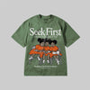 New Seek First DopeSkill Premium T-shirt Streetwear - Moss