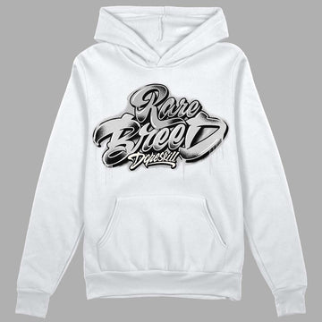 Jordan 3 “Off Noir” DopeSkill Hoodie Sweatshirt Rare Breed Type Graphic Streetwear - White