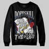 Jordan 4 SB “Summit White/Navy” DopeSkill Sweatshirt Sorry I've Been Trappin Graphic Streetwear - Black