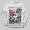 Jordan 3 Retro White Cement Reimagined DopeSkill Long Sleeve T-Shirt Resist Graphic Streetwear - White