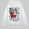 Jordan 9 'Olive' DopeSkill Hoodie Sweatshirt Speak It Graphic Streetwear - WHite