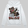 Jordan 9 'Olive' DopeSkill Hoodie Sweatshirt Born To Be Rich Graphic Streetwear - WHite