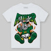 Green Sneakers DopeSkill Toddler Kids T-shirt At The Top Graphic Streetwear - White