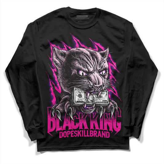 Dunk Low Triple Pink DopeSkill Long Sleeve T-Shirt Black King Graphic Streetwear - Black