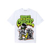 Neon Green Sneakers DopeSkill T-Shirt Paper Chaser Boy Graphic Streetwear - White