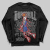 Jordan 3 “Seoul 2.0” DopeSkill Long Sleeve T-Shirt Thunder Dunk Graphic Streetwear - Black