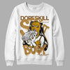 Jordan 13 Wheat 2023 DopeSkill Sweatshirt Stay It Busy Graphic Streetwear - White