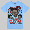University Blue 'Two Sides' DopeSkill Graphic T-Shirt