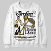 Jordan 12 Retro 'Taxi' 2025 DopeSkill Sweatshirt Broken Bones Graphic Streetwear - White 