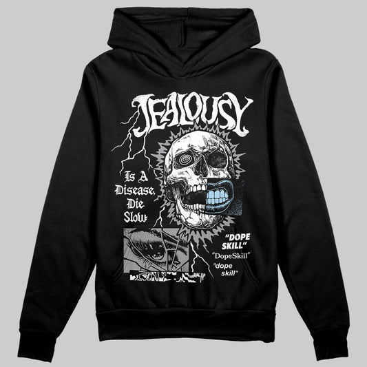 Jordan 5 Retro Wolf Grey (2026) DopeSkill Hoodie Sweatshirt Jealousy Graphic Streetwear - Black
