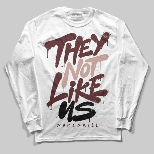 Jordan 11 “China” DopeSkill Long Sleeve T-Shirt They Not Like Us Graphic Streetwear - White