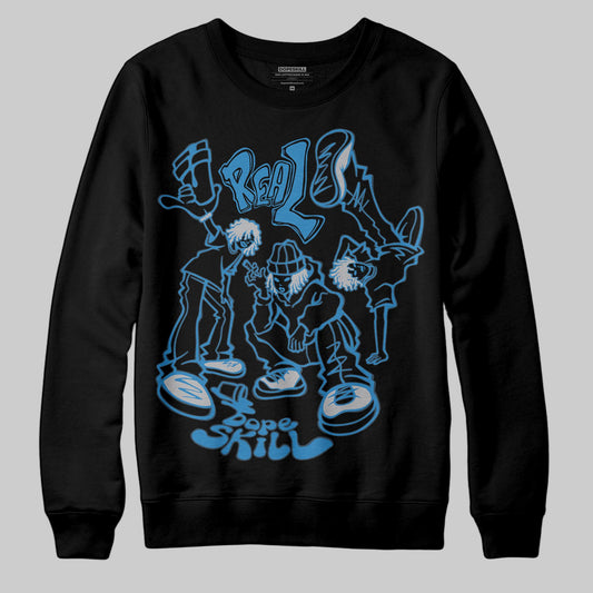 Jordan 3 Retro OG Rare Air DopeSkill Sweatshirt Real Y2K Players Graphic Streetwear - Black